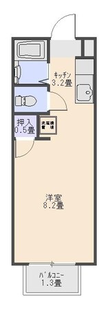 コスモAの物件間取画像